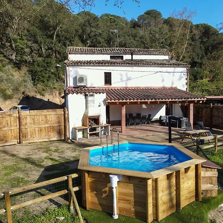 Casa Rural Can Ricos - El Mirador Del Montseny Vallgorguina Экстерьер фото