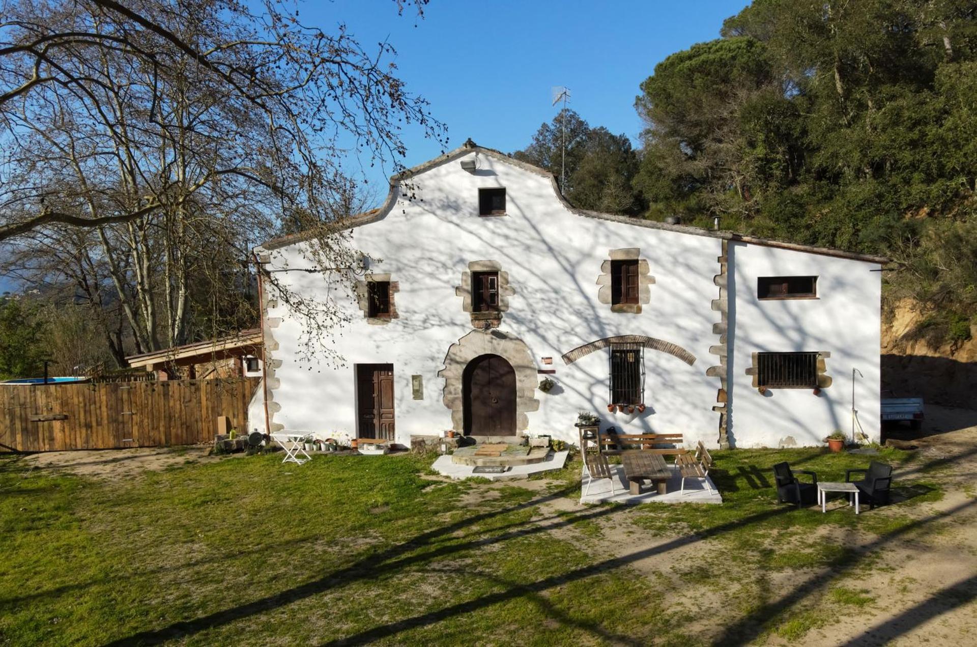 Casa Rural Can Ricos - El Mirador Del Montseny Vallgorguina Экстерьер фото