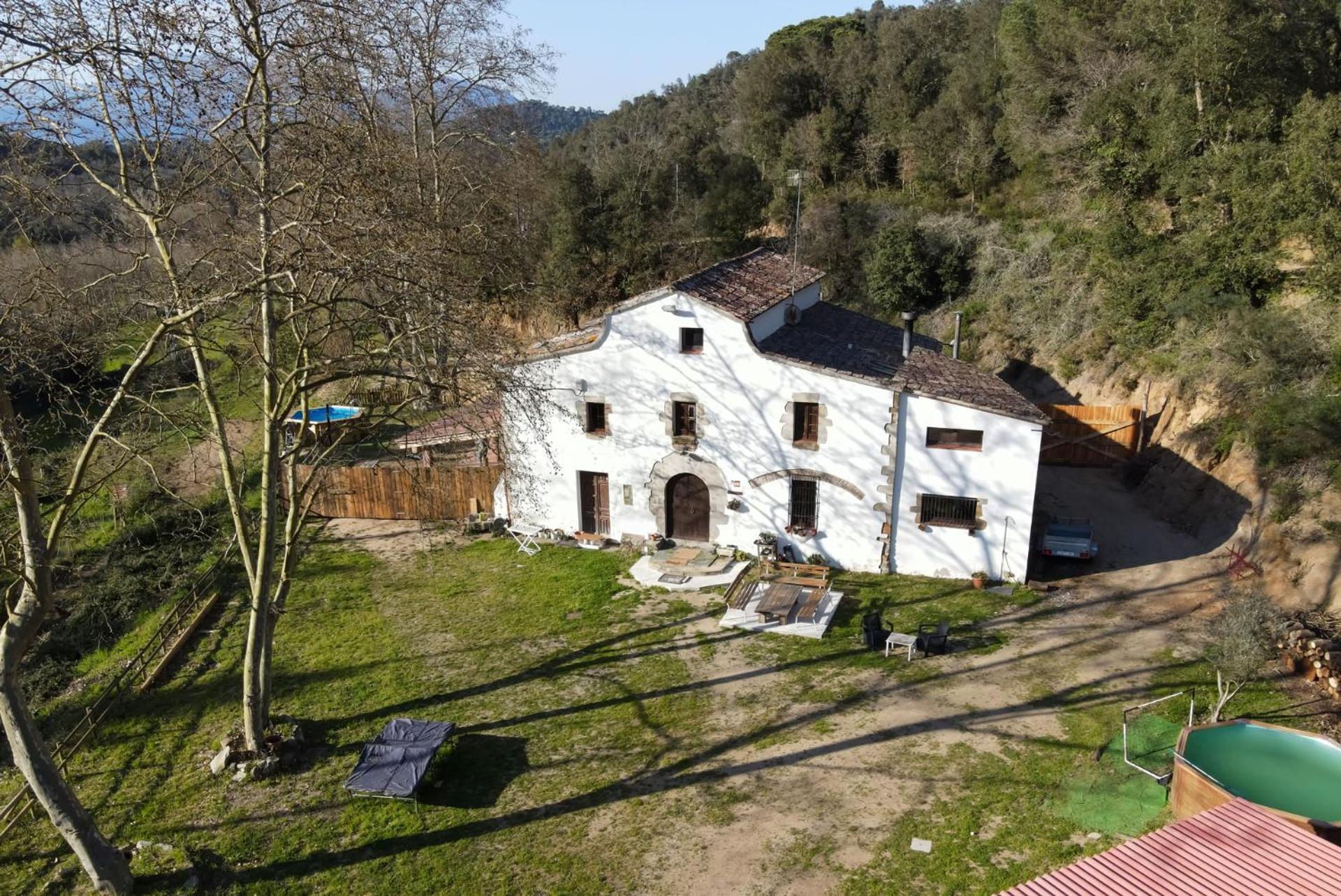 Casa Rural Can Ricos - El Mirador Del Montseny Vallgorguina Экстерьер фото